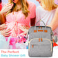 Extra Large Travel Diaper Bag with Portable Changing Pad